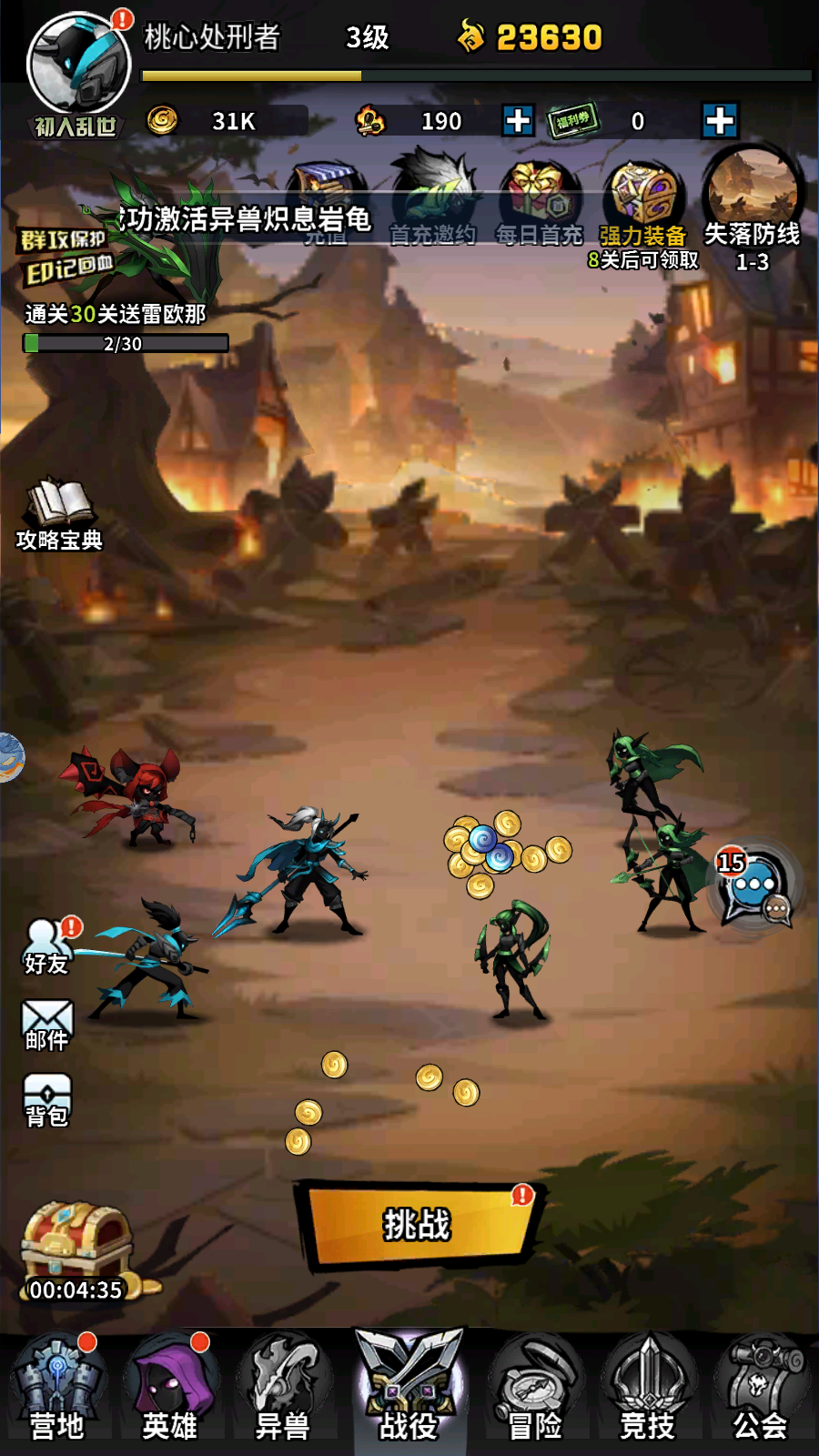 Stickman AFK Liên Minh Bóng Tối