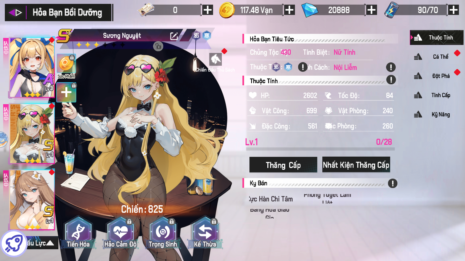 Nữ Thần Chiến Cơ Private Việt hoá