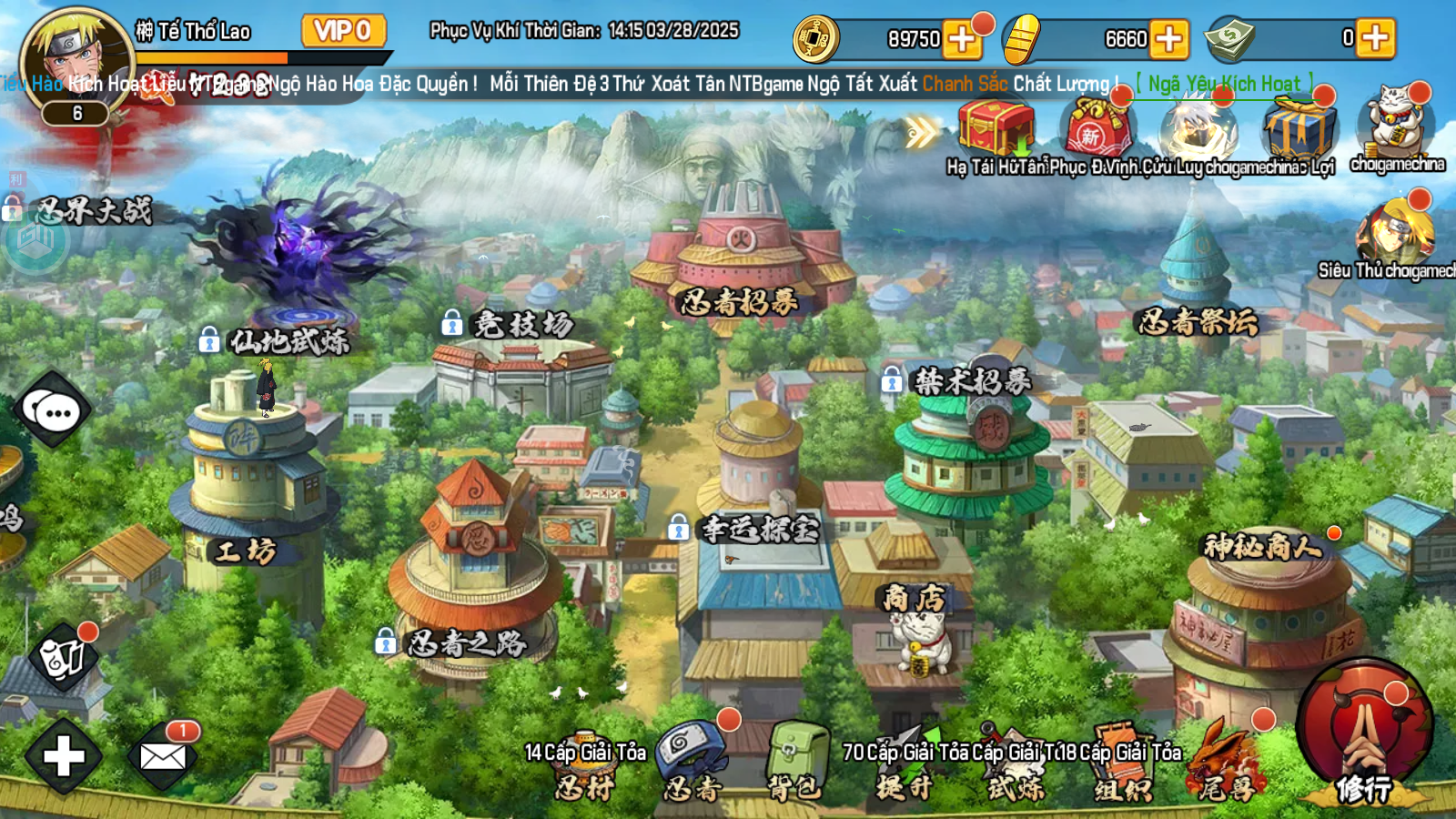 Naruto Huyền Thoại Nhẫn Giả Private Việt Hoá