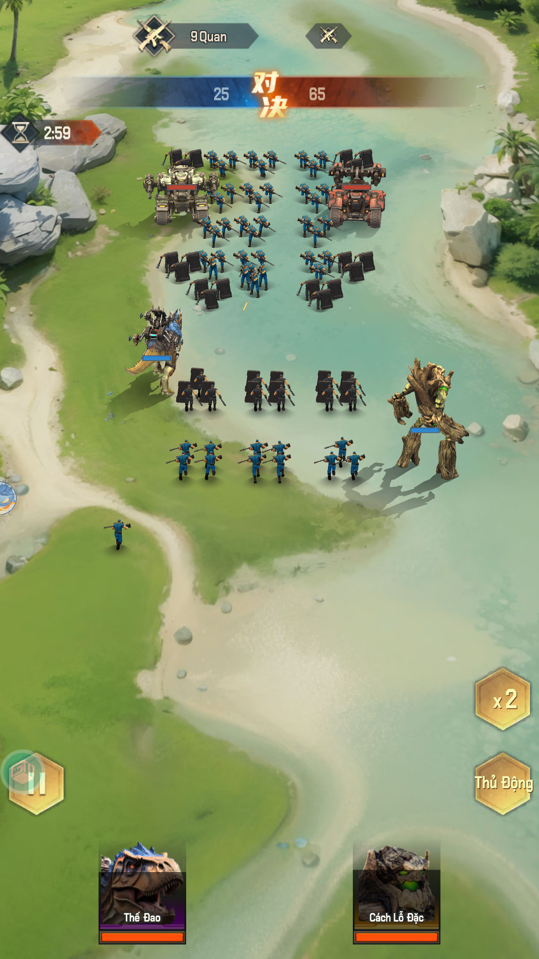 Transdinos: Jurassic Mecha War - Khủng Long Đại Chiến Private Việt Hoá