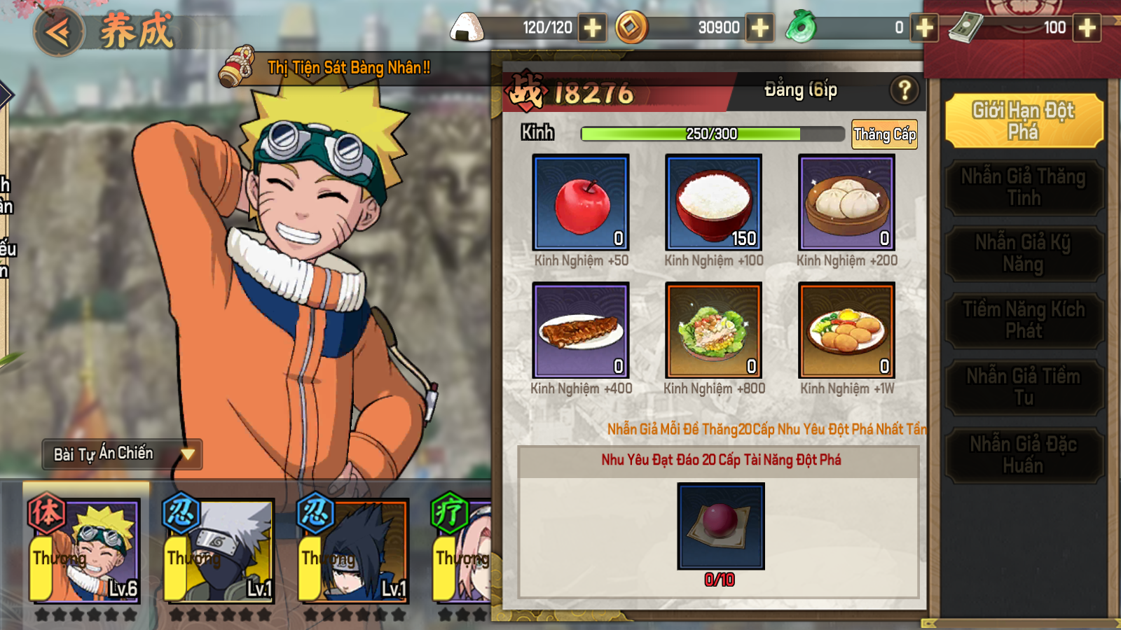 Naruto Hoả Ảnh Nhẫn Giả Private Việt Hoá