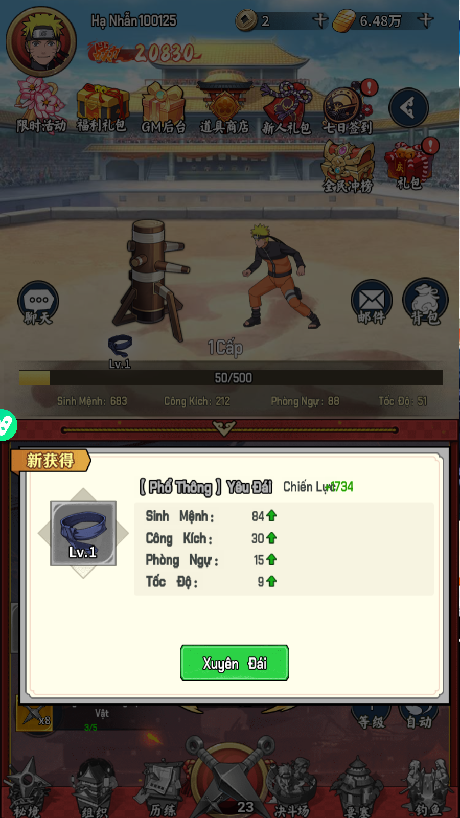 Naruto Tu Tiên Tầm Đạo 2 Private Việt Hoá