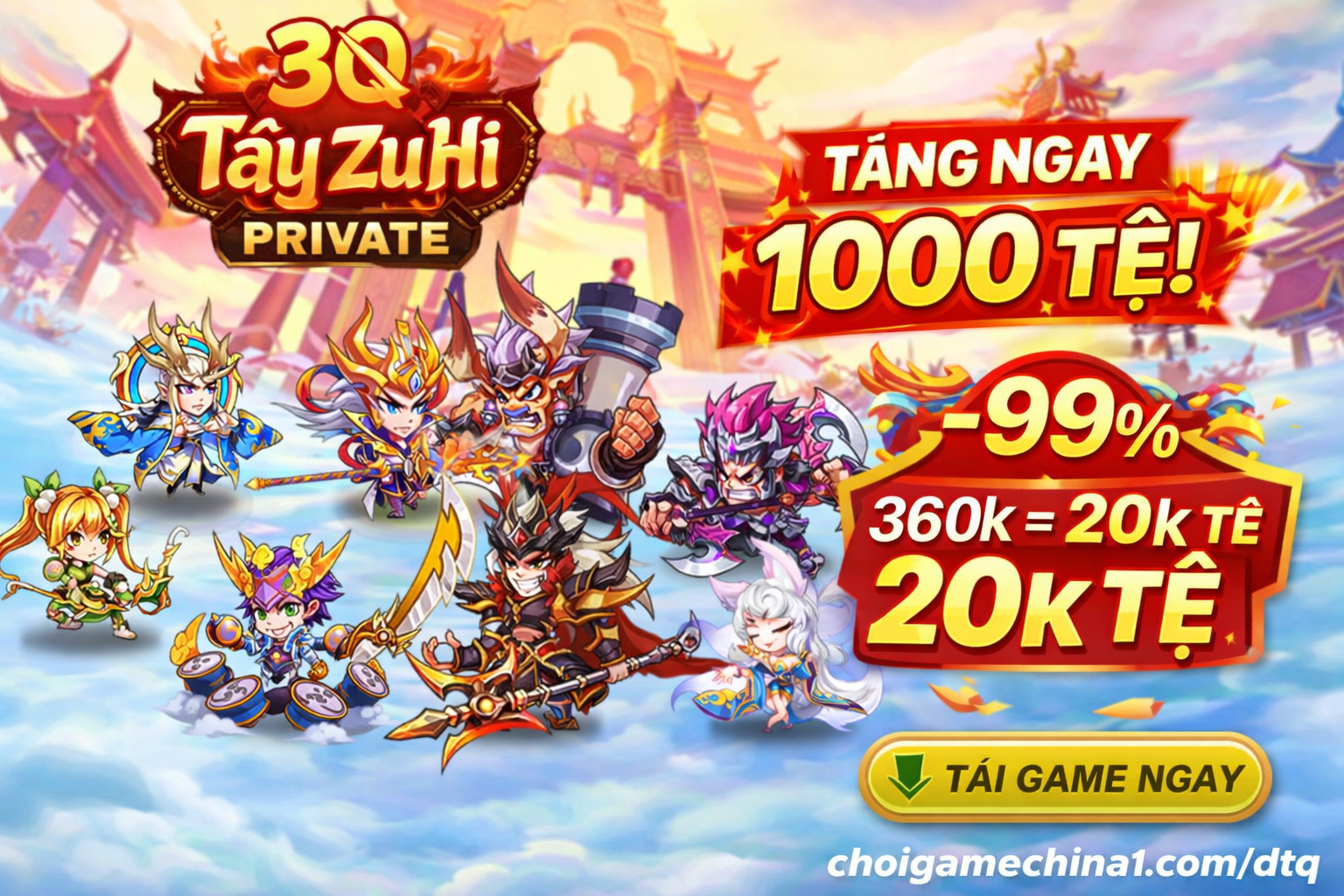 3Q Tây Zu Hí Private Việt Hoá