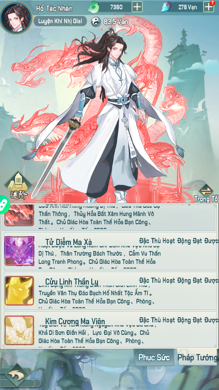 Mộng Phi Tiên Private Việt Hoá