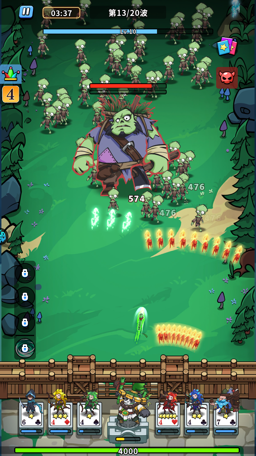 Phòng Thủ: Fortress Frontlines: Card TD Private