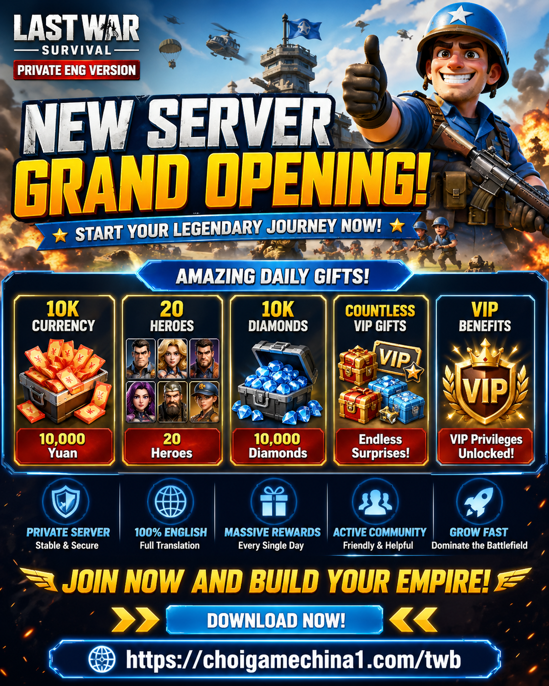 Last War:Survival Private Eng Hóa